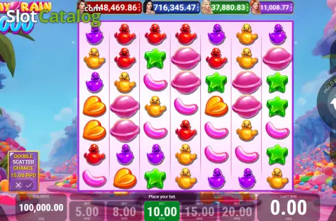 Οθόνη2. Gummy Rain x1000 Κουλοχέρης