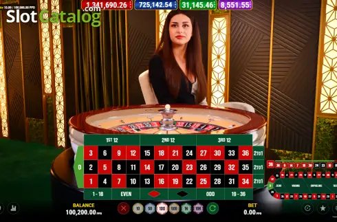 Οθόνη2. Emerald Roulette Κουλοχέρης 