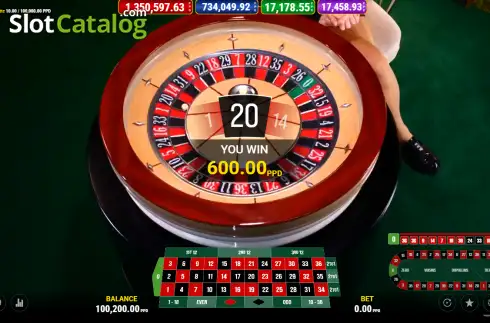 Οθόνη3. Emerald Roulette Κουλοχέρης 