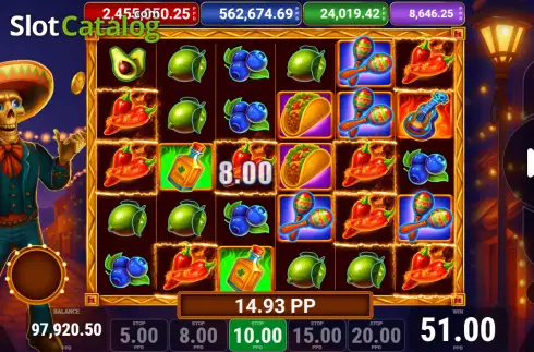 Οθόνη3. Skeleton Shuffle x1000 Κουλοχέρης