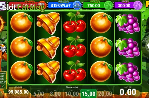 Οθόνη2. Fruit Attack 5 Pate Link Κουλοχέρης 