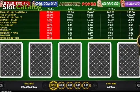 Οθόνη2. Jokester Poker Κουλοχέρης 
