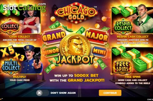 Οθόνη2. Chicago Gold Κουλοχέρης