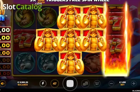 Οθόνη7. Blazing Mammoth Κουλοχέρης 