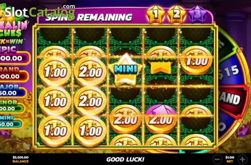 Οθόνη7. Squealin Riches Κουλοχέρης 