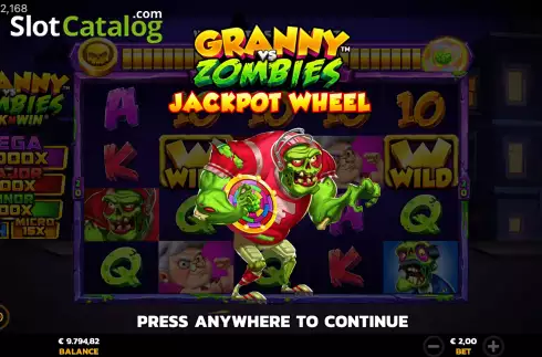 Οθόνη4. Granny vs Zombies Κουλοχέρης 
