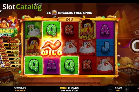 Οθόνη4. Chicken Night Fever Κουλοχέρης