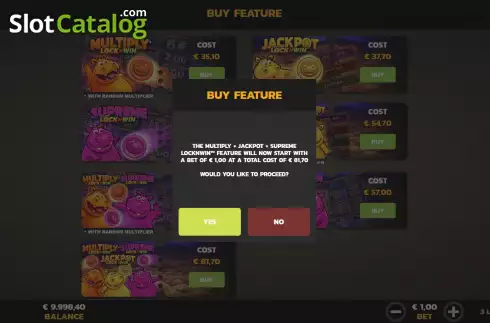 Οθόνη7. 3 Lucky Hippos Κουλοχέρης