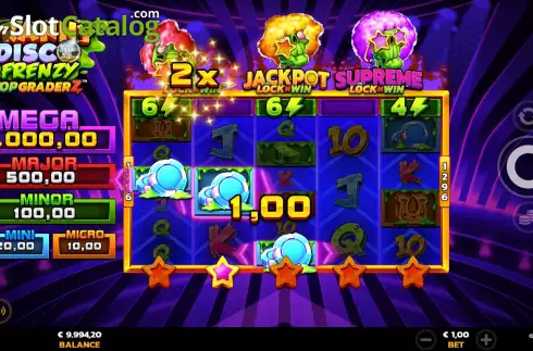 Οθόνη5. Granny Disco Frenzy Κουλοχέρης