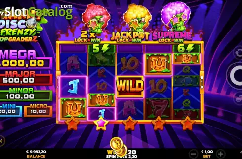 Οθόνη6. Granny Disco Frenzy Κουλοχέρης