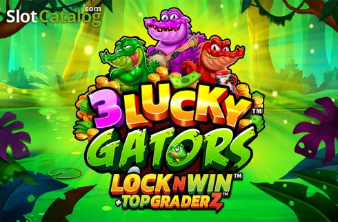 3 Lucky Gators Λογότυπο 3 Lucky Gators Λογότυπο