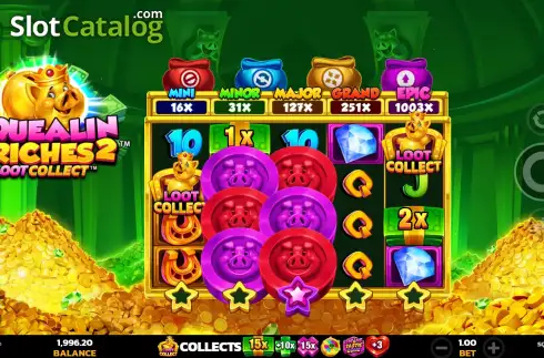 Οθόνη6. Squealin Riches 2 Κουλοχέρης