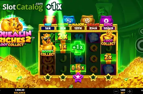 Οθόνη7. Squealin Riches 2 Κουλοχέρης