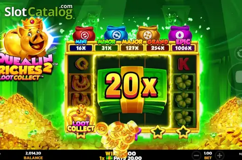 Οθόνη8. Squealin Riches 2 Κουλοχέρης