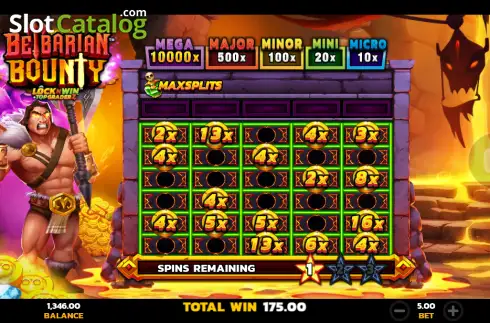 Οθόνη3. Betbarian Bounty Κουλοχέρης