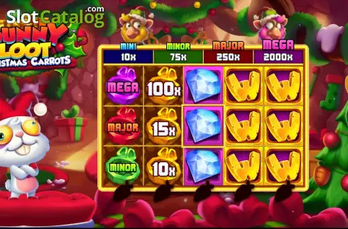 Οθόνη2. Bunny Loot Christmas Carrots Κουλοχέρης 