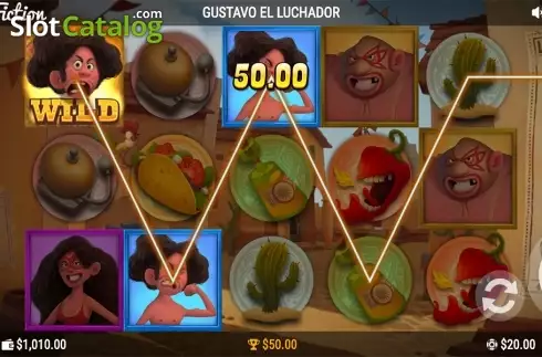 Οθόνη4. Gustavo el luchador Κουλοχέρης