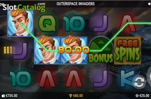 Οθόνη6. Outerspace Invaders Κουλοχέρης