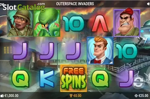 Οθόνη2. Outerspace Invaders Κουλοχέρης