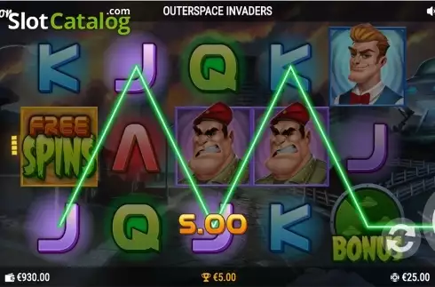 Οθόνη3. Outerspace Invaders Κουλοχέρης