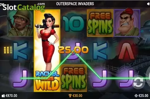 Οθόνη4. Outerspace Invaders Κουλοχέρης