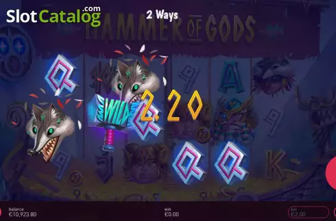 Οθόνη4. Hammer of Gods Κουλοχέρης 