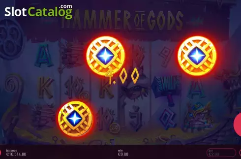 Οθόνη6. Hammer of Gods Κουλοχέρης 