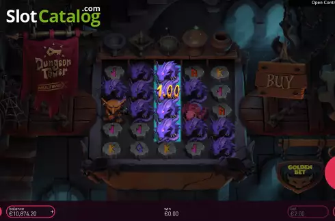 Οθόνη5. Dungeon Tower Κουλοχέρης