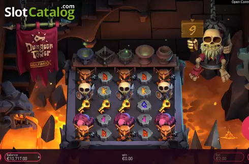Οθόνη8. Dungeon Tower Κουλοχέρης