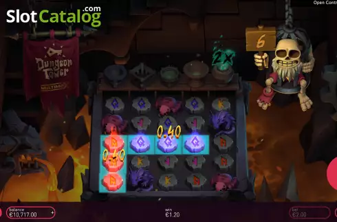 Οθόνη9. Dungeon Tower Κουλοχέρης