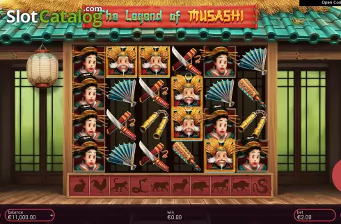 Οθόνη3. The Legend of Musashi Κουλοχέρης