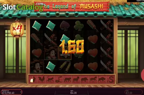 Οθόνη4. The Legend of Musashi Κουλοχέρης