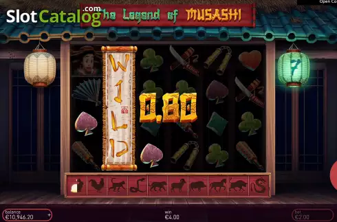Οθόνη7. The Legend of Musashi Κουλοχέρης