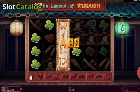 Οθόνη8. The Legend of Musashi Κουλοχέρης
