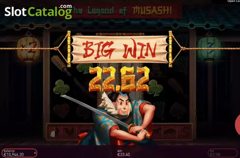 Οθόνη9. The Legend of Musashi Κουλοχέρης