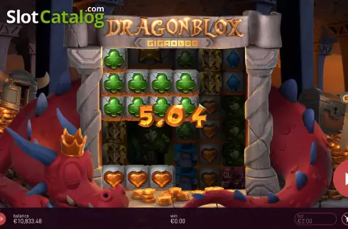 Οθόνη4. Dragon Blox GigaBlox Κουλοχέρης