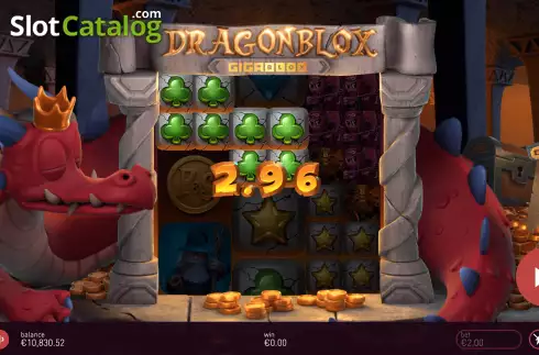 Οθόνη5. Dragon Blox GigaBlox Κουλοχέρης
