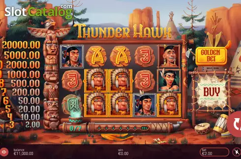 Οθόνη3. Thunderhawk Κουλοχέρης 