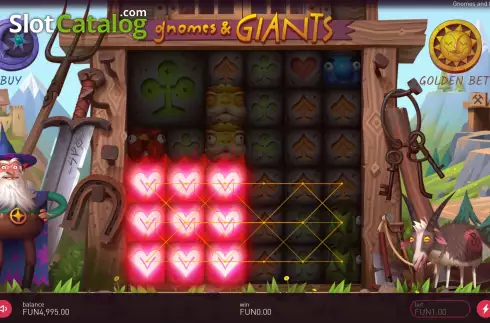 Οθόνη4. Gnomes & Giants Κουλοχέρης