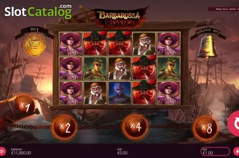 Οθόνη3. Barbarossa Revenge DoubleMax Κουλοχέρης