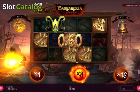 Οθόνη6. Barbarossa Revenge DoubleMax Κουλοχέρης