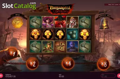 Οθόνη8. Barbarossa Revenge DoubleMax Κουλοχέρης