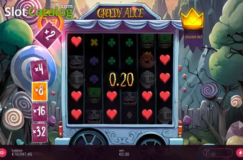 Οθόνη4. Greedy Alice Κουλοχέρης