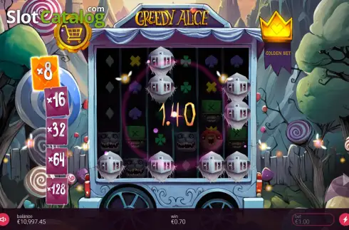 Οθόνη5. Greedy Alice Κουλοχέρης