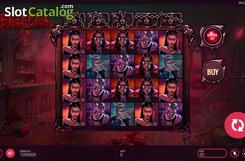 Οθόνη2. Blood Club Κουλοχέρης