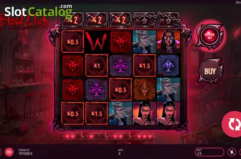 Οθόνη3. Blood Club Κουλοχέρης