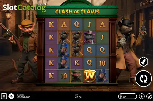 Οθόνη2. Clash of Claws Κουλοχέρης