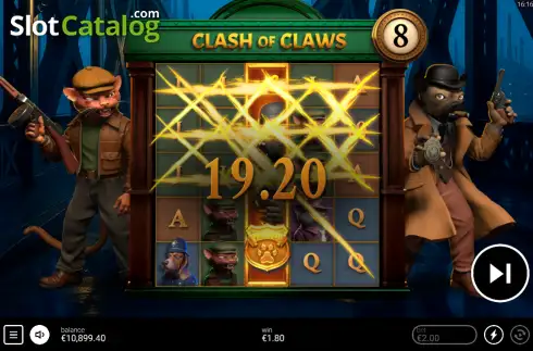 Οθόνη3. Clash of Claws Κουλοχέρης