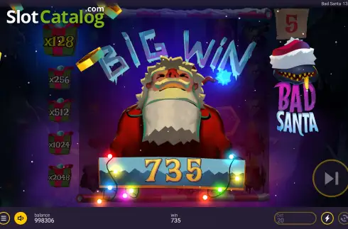 Οθόνη4. Bad Santa (Peter and Sons) Κουλοχέρης
