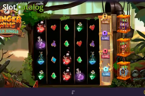Οθόνη2. Ginger Wins: Wild Jungle Κουλοχέρης